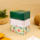 16 x 12 SM Yellow Green / aqua jumbo / alas roso
