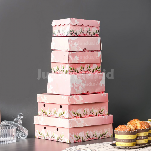 Dus badan+tutup pisah SM Rose pink uk.(15,16,18,20,22)